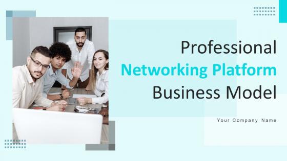 Professional Networking Platform Business Model Powerpoint PPT Template Bundles BMC V