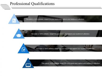 Professional qualifications