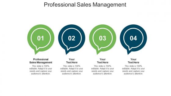 Professional sales management ppt powerpoint presentation infographics file formats cpb