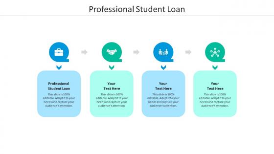 Professional student loan ppt powerpoint presentation infographic template files cpb