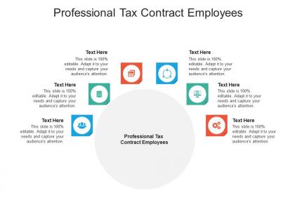 Professional tax contract employees ppt powerpoint presentation file grid cpb