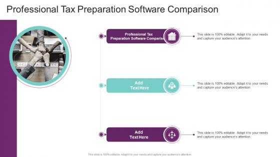 Professional Tax Preparation Software Comparison In Powerpoint And Google Slides Cpb