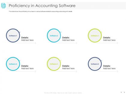 Proficiency in accounting software team ppt powerpoint presentation slides vector