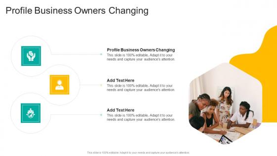 Profile Business Owners Changing In Powerpoint And Google Slides Cpb