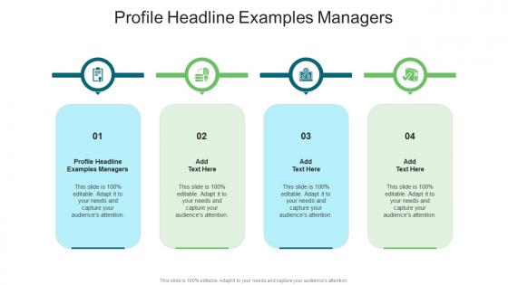 Profile Headline Examples Managers In Powerpoint And Google Slides Cpb
