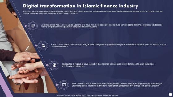 Profit And Loss Sharing Finance Digital Transformation In Islamic Finance Industry Fin SS V