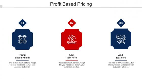 Profit Based Pricing Ppt Powerpoint Presentation Show Design Inspiration Cpb