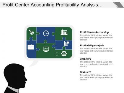 Profit center accounting profitability analysis technology commercialization activities