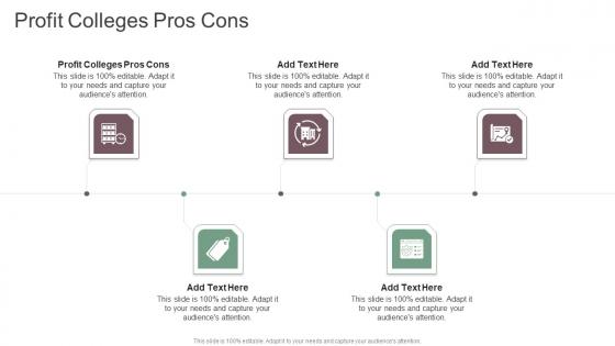 Profit Colleges Pros Cons In Powerpoint And Google Slides Cpb