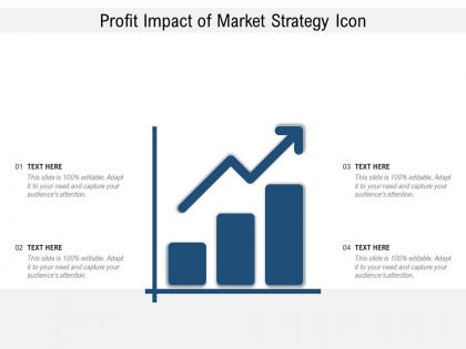 Profit impact of market strategy icon