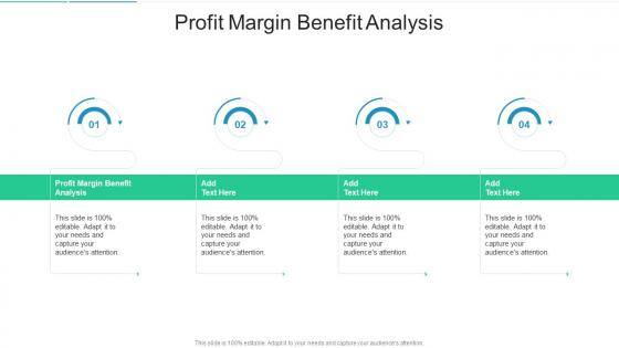 Profit Margin Benefit Analysis In Powerpoint And Google Slides Cpb