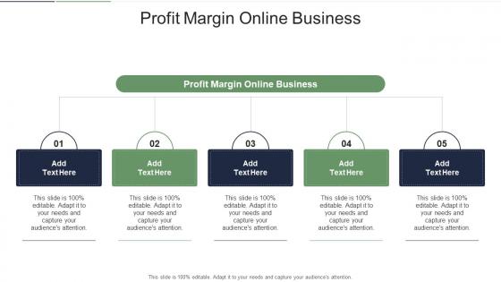 Profit Margin Online Business In Powerpoint And Google Slides Cpb