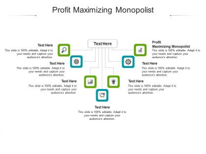 Profit maximizing monopolist ppt powerpoint presentation show graphics pictures cpb