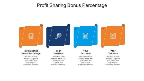 Profit sharing bonus percentage ppt powerpoint presentation model designs download cpb
