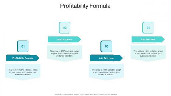 Profitability Formula In Powerpoint And Google Slides Cpb