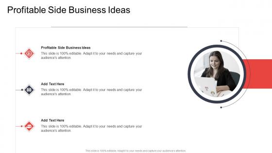 Profitable Side Business Ideas In Powerpoint And Google Slides Cpb