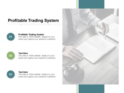 Profitable trading system ppt powerpoint presentation styles templates cpb