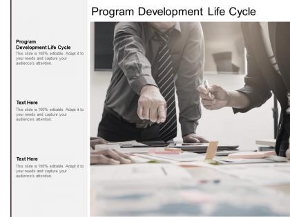 Program development life cycle ppt powerpoint presentation microsoft cpb