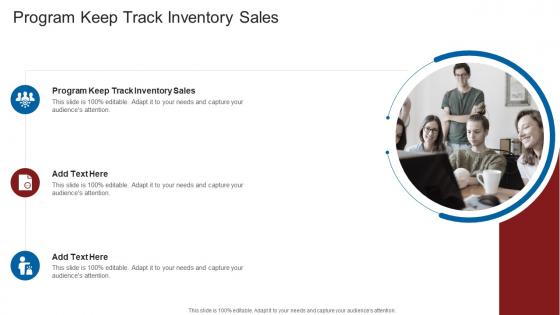 Program Keep Track Inventory Sales In Powerpoint And Google Slides Cpb