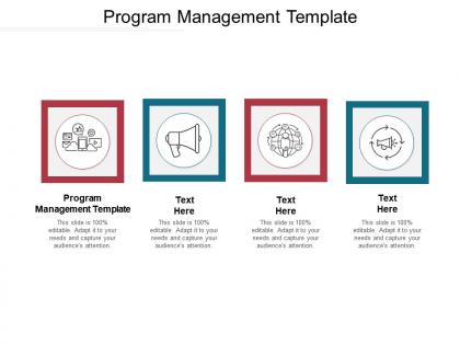 Program management template ppt powerpoint presentation slides microsoft cpb