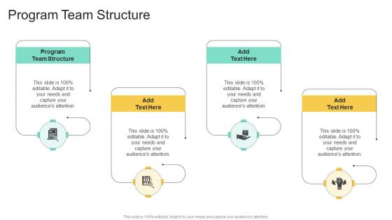 Program Team Structure In Powerpoint And Google Slides Cpb
