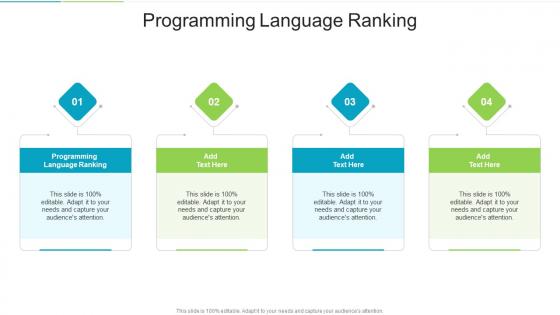 Programming Language Ranking In Powerpoint And Google Slides Cpb