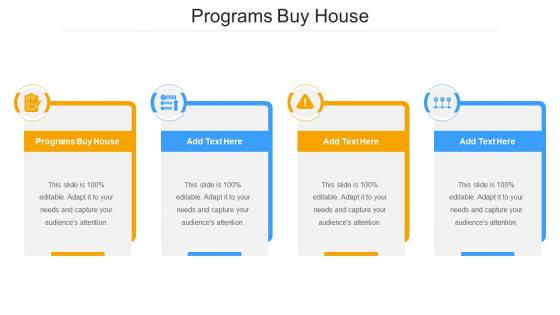 Programs Buy House Ppt Powerpoint Presentation File Portfolio Cpb