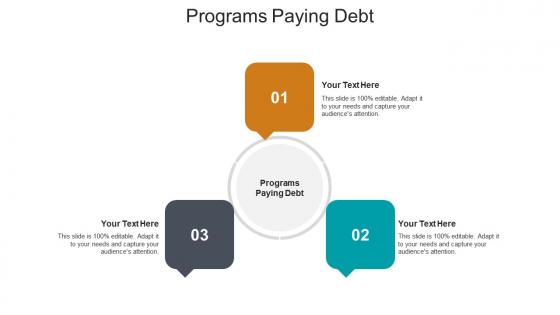 Programs paying debt ppt powerpoint presentation professional topics cpb