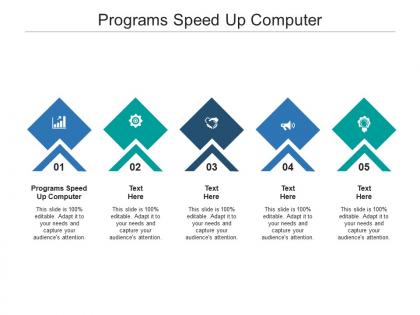 Programs speed up computer ppt powerpoint presentation professional influencers cpb