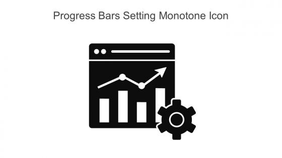 Progress Bars Setting Monotone Icon In Powerpoint Pptx Png And Editable Eps Format