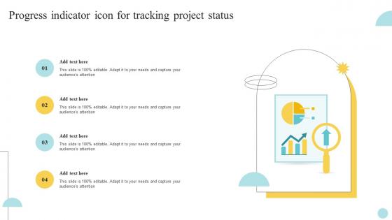 Progress Indicator Icon For Tracking Project Status