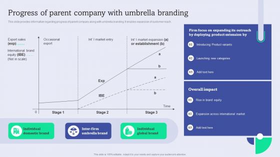 Progress Of Parent Company With Umbrella Branding Enhance Brand Equity Administering Product Umbrella
