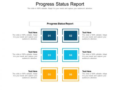 Progress status report ppt powerpoint presentation inspiration gridlines cpb