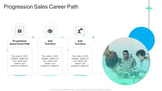 Progression Sales Career Path In Powerpoint And Google Slides Cpb