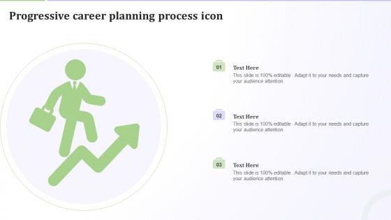 Progressive Career Planning Process Icon