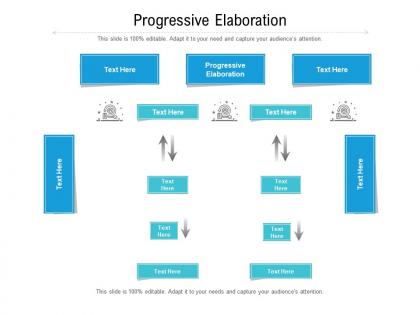 Progressive elaboration ppt powerpoint presentation diagram templates cpb