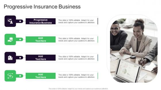 Progressive Insurance Business In Powerpoint And Google Slides Cpb