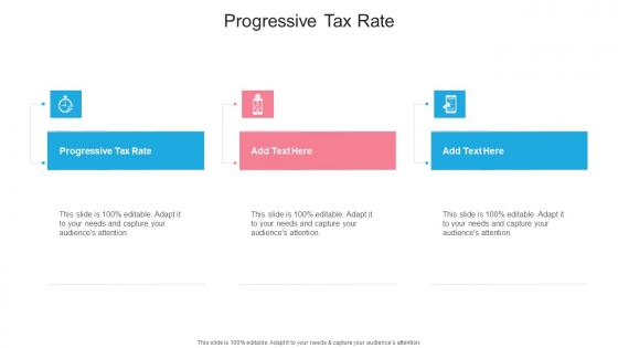 Progressive Tax Rate In Powerpoint And Google Slides Cpb