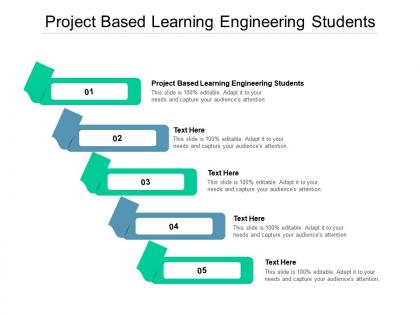 Project based learning engineering students ppt powerpoint presentation icon layout ideas cpb