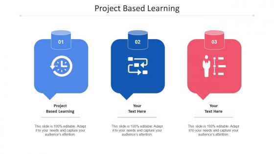 Project Based Learning Ppt Powerpoint Presentation Ideas Objects Cpb