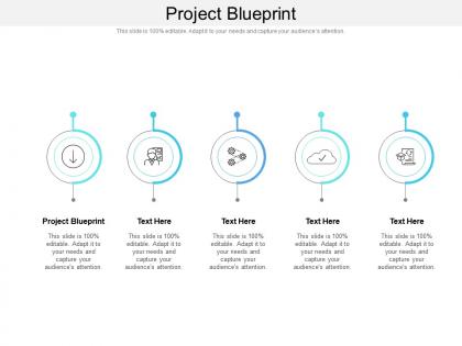 Project blueprint ppt powerpoint presentation show backgrounds cpb