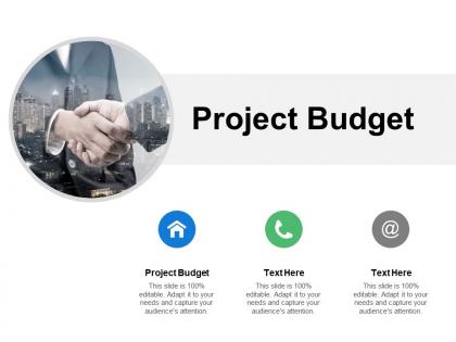 Project budget ppt powerpoint presentation icon templates cpb