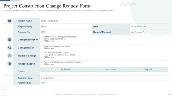 Project Construction Change Request Form