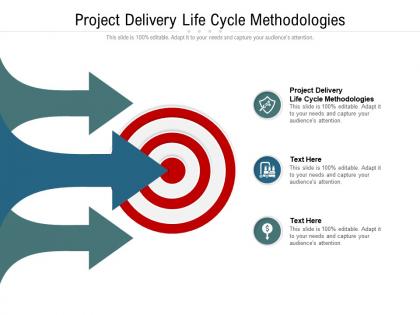 Project delivery life cycle methodologies ppt powerpoint presentation file graphic tips cpb
