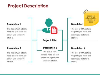 Project description ppt templates