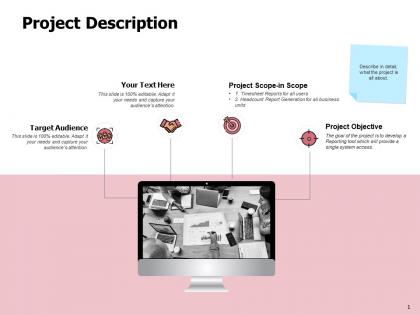 Project description target audience ppt powerpoint presentation inspiration
