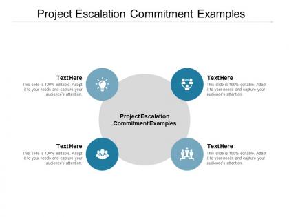Project escalation commitment examples ppt powerpoint presentation icon format ideas cpb