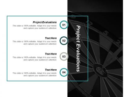 Project evaluations ppt powerpoint presentation professional background designs cpb