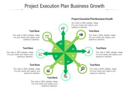 Project execution plan business growth ppt powerpoint presentation layouts slide portrait cpb
