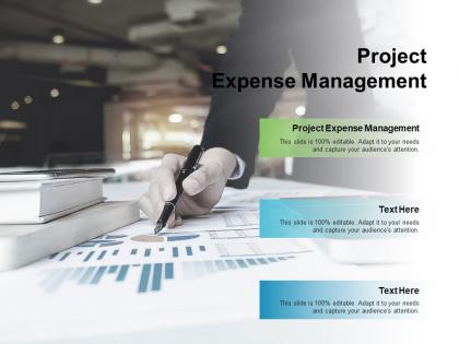 Project expense management ppt powerpoint presentation file icon cpb